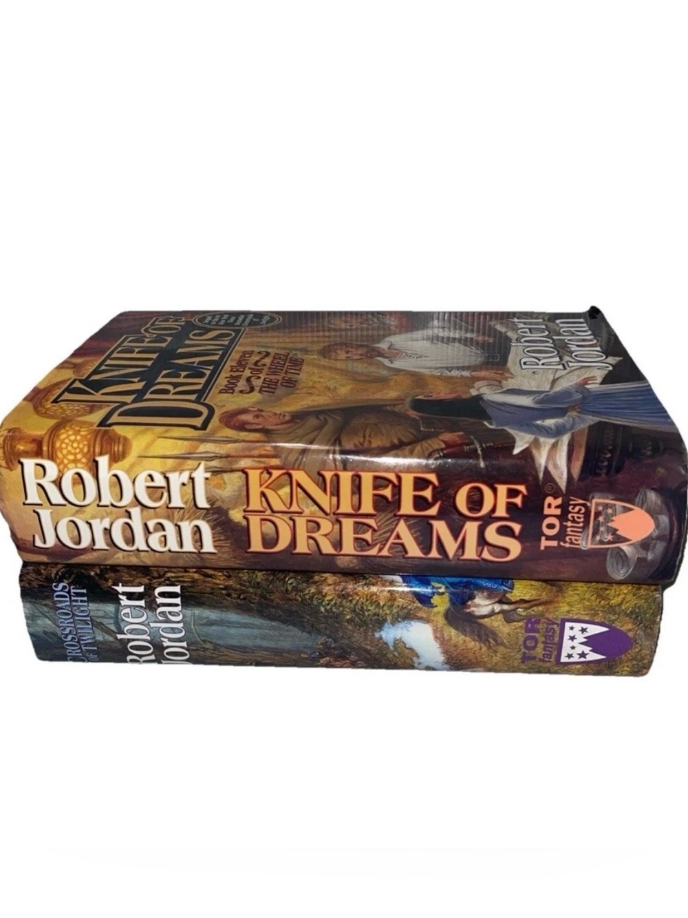 Wheel of Time Hardcover Book Lot, Books 10 & 11 by Robert Jordan
